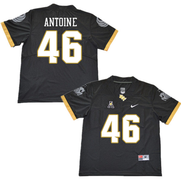 Youth #46 Nicholas Antoine UCF Knights College Football Jerseys Stitched Sale-Black